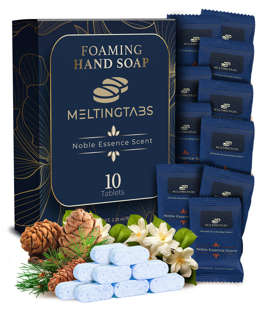 Foaming Hand Soap Refill - 10 Tablets Noble Essence Scent