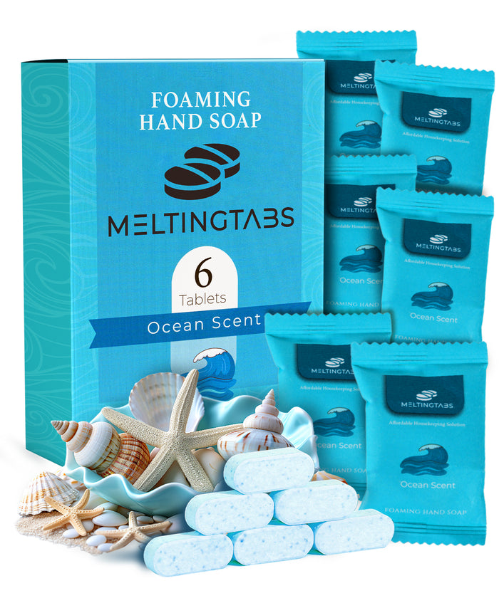 Foaming Hand Soap Refill - 6 Tablets Ocean Scent