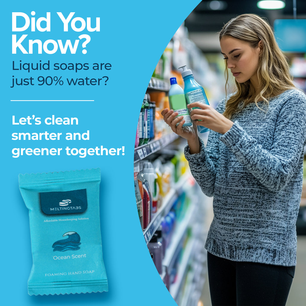 Foaming Hand Soap Refill - 6 Tablets Ocean Scent