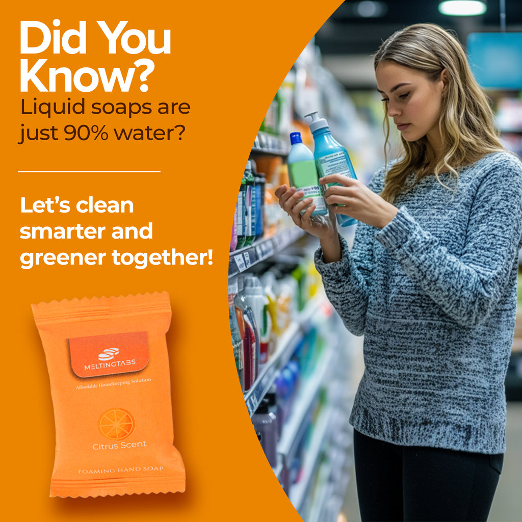 Foaming Hand Soap Refill - 6 Tablets Citrus Scent