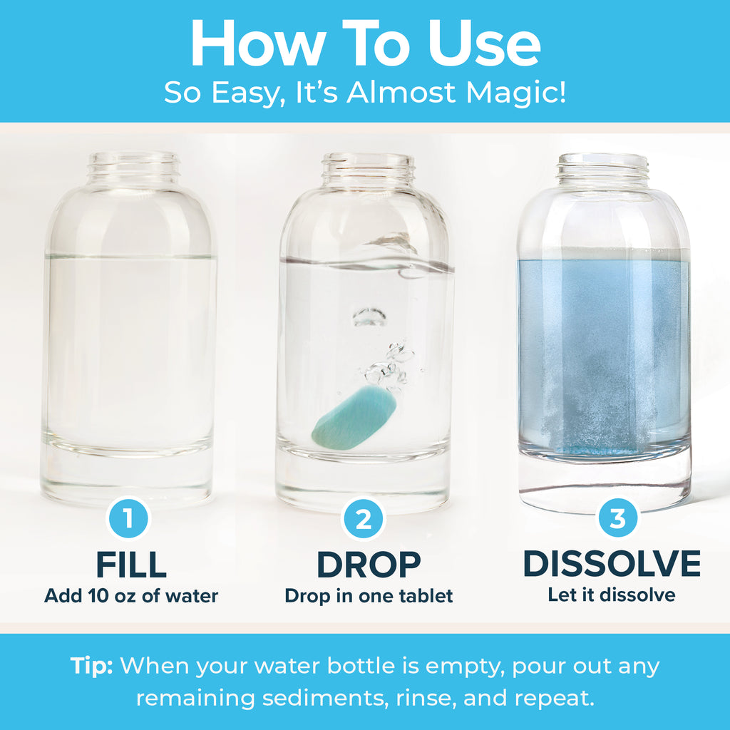 Foaming Hand Soap Refill - 6 Tablets Ocean Scent