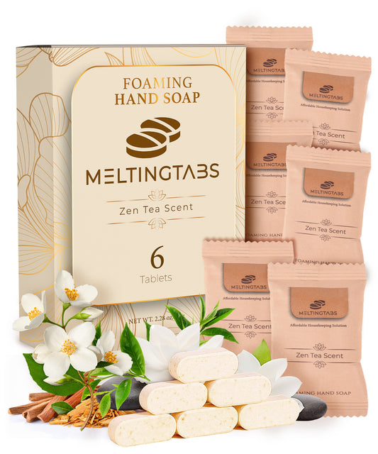 Foaming Hand Soap Refill - 6 Tablets Zen Tea Scent