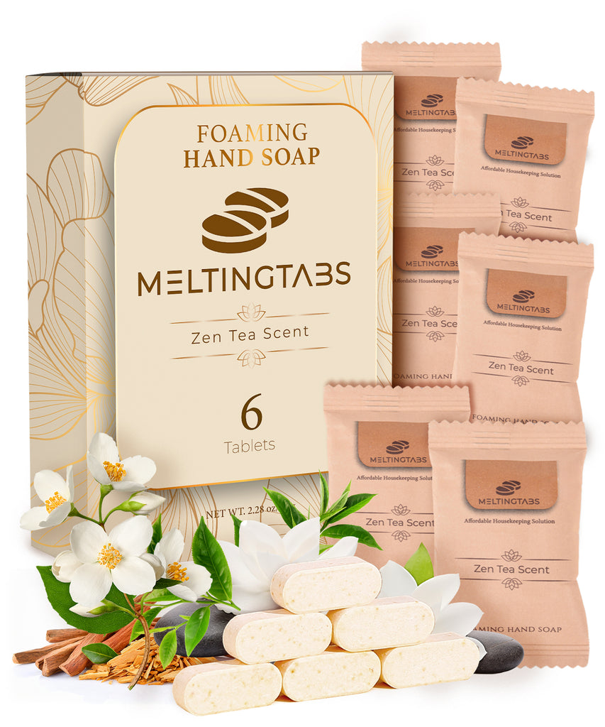 Foaming Hand Soap Refill - 6 Tablets Zen Tea Scent