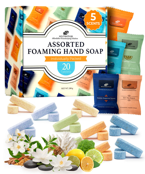 Foaming Hand Soap 20 Tablets Assorted Scent