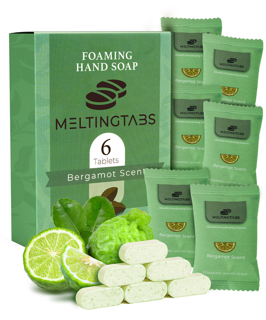 Foaming Hand Soap Refill - 6 Tablets Bergamot Scent