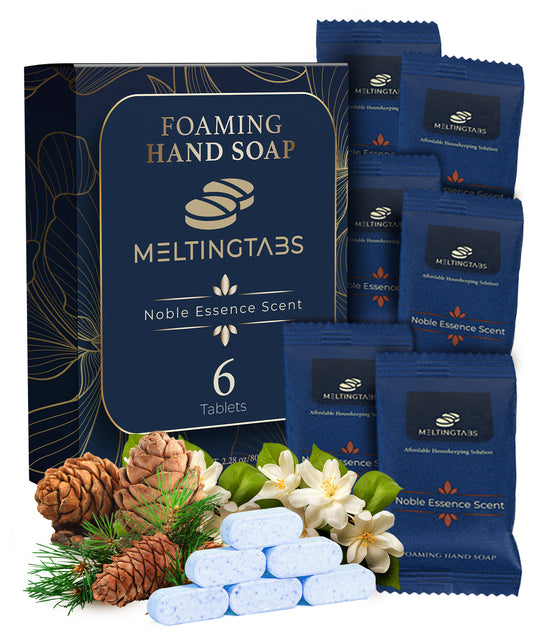 Foaming Hand Soap Refill - 6 Tablets Noble Essence Scent
