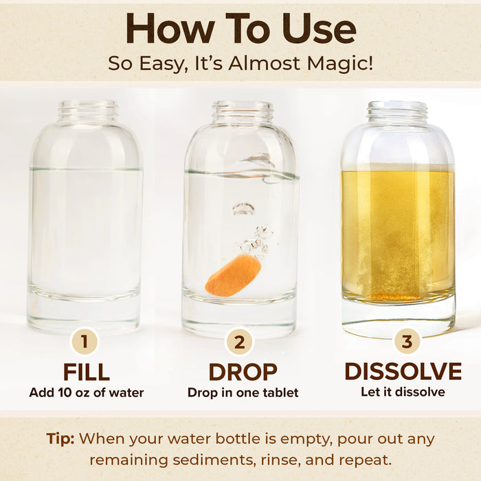 Foaming Hand Soap Refill - 10 Tablets Zen Tea Scent